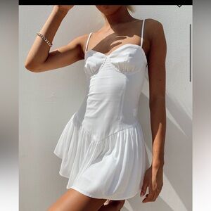 Camille Mini Dress White